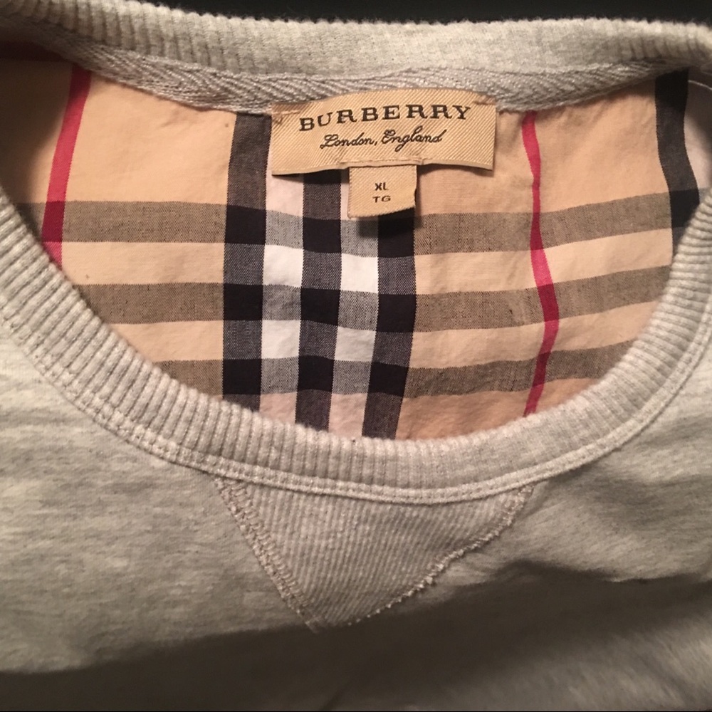 Burberry Embroidered Crewneck Sweater